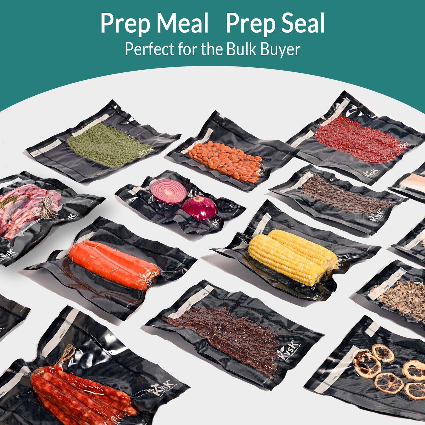 Vacuum Sealer Rolls 3Rolls 11in.x16.4ft.|28cmx5m