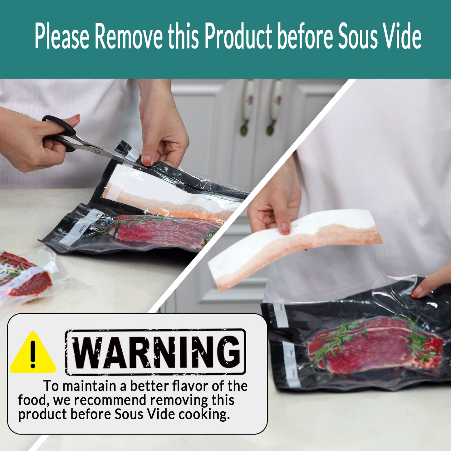 Vacuum Bag Companion Suitable for 11in.|28cm Width Bags &Rolls